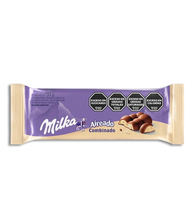 Chocolate Milka Leger Combinado 50g - 5u.
