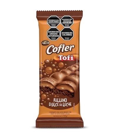 Chocolate Cofler Air Tofi 70g - 5u.