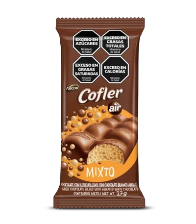 Chocolate Cofler Air Mixto 27g - 10u.