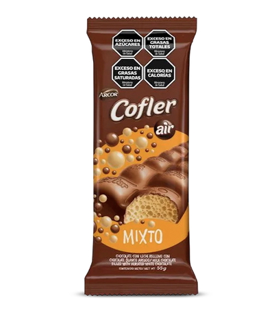 Chocolate Cofler Air Mixto 55g - 5u.