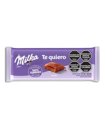 Chocolate Milka con Leche 55g - 5u.