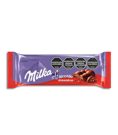 Chocolate Milka Leger Almendras 110g - 3u.