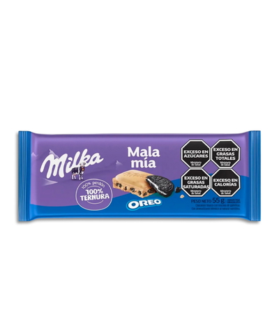 Chocolate Milka Blanco con Oreo 55g - 5u.