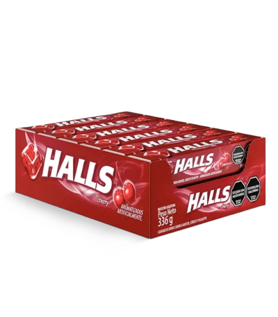 Caramelos Halls Cherry - 12u.