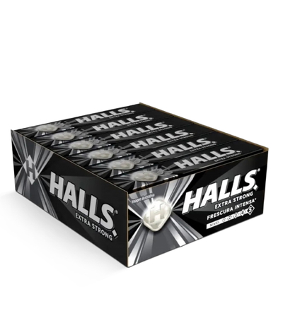 Caramelos Halls Menta Extra Fuerte - 12u.