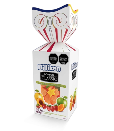 Bombones Fruta Billiken Classic Gift 350g.