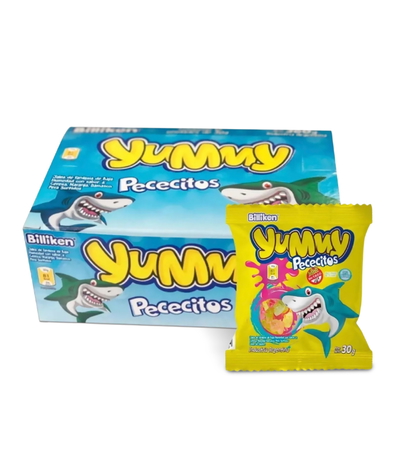 Gomitas Yummy Pececitos 30g x 12u.