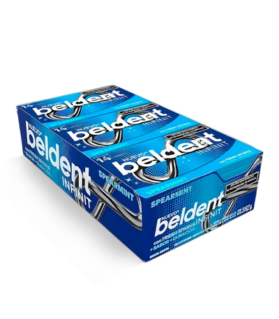 Chicle Beldent Infinit Spearmint - 12u.