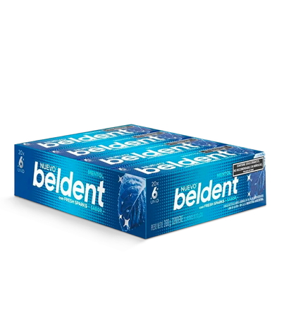 Chicle Beldent Mentol Frozen - 20u.