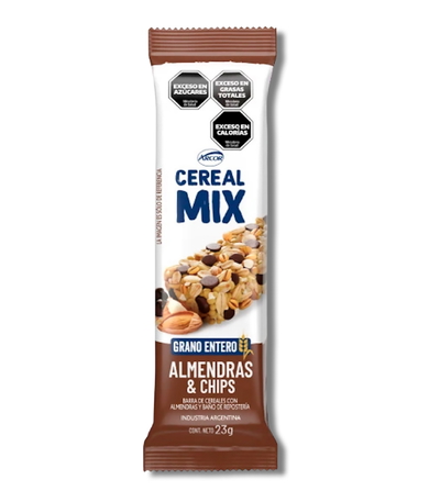 Barra - Cereal Mix Almendras y Chips - 20u.