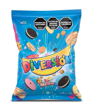 Galletitas Surtido Diversión 400g - 6u.