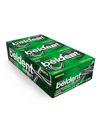 Chicle Beldent Infinit Menta - 12u.