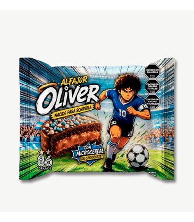 Alfajor Oliver 86g - 10u.