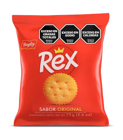 Galletitas Rex 75g - 6u.