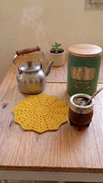 Posa Pava Gren Amarillo - GAC Tejidos
