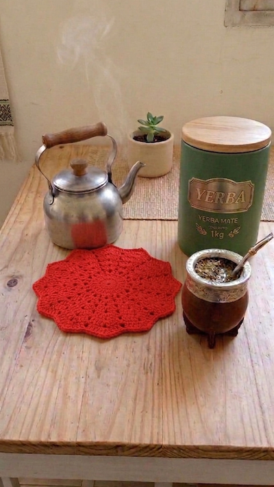 Posa Pava Gren Rojo - GAC Tejidos