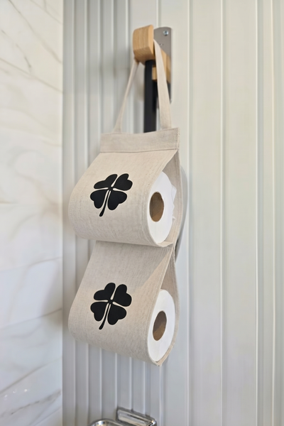Porta Rollo Papel Higiénico Trébol 