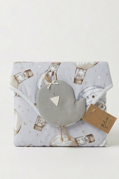 Cambiador 3D Gris Plegable - Blue