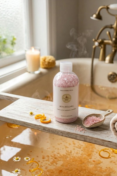 Sales de baño Rosa Búlgara - Cumelén Mágico