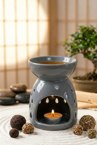 Hornillo Calado Gris