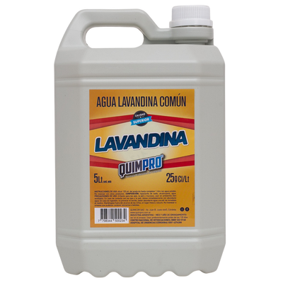 Lavandina Común 2,5% - Bidón x 5 Litros