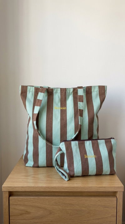 Mix Plage Brown (Tote & Necesser)