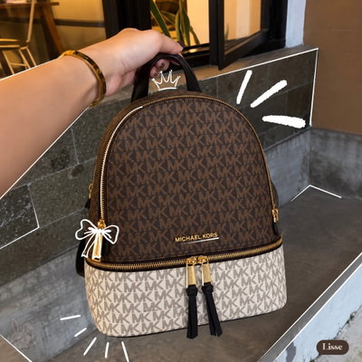 Rhea Medium Two-Tone Michael Kors