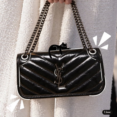 Niki Crinkled Saint Laurent