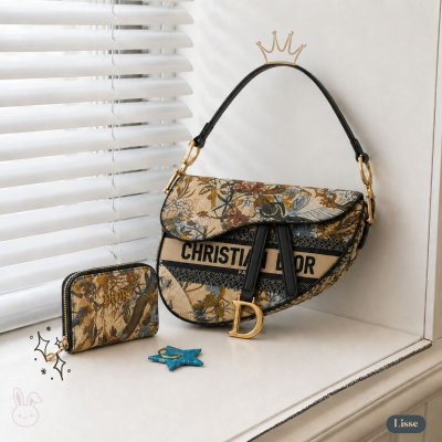 Bolso Saddle Jardin Magique