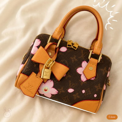 Baúl Cherry Blossom Choco LV