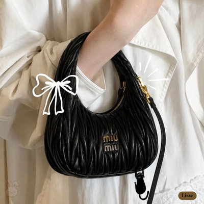 Bolso hobo Wander Mini de napa Matelassé  Miu Miu