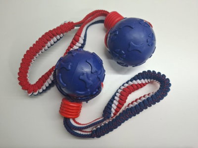 Pelota con soga elástica