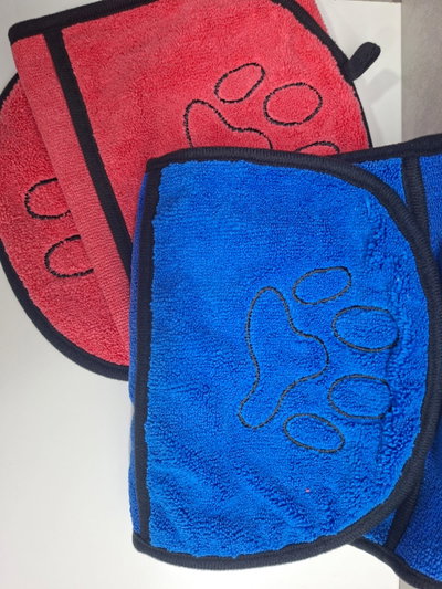 Toalla de microfibra con bolsillos