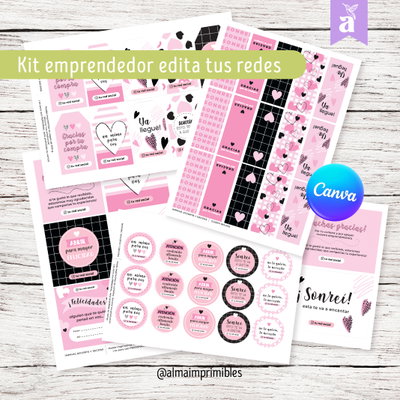 Kit Emprendedor_Edita tu red social_Corazones