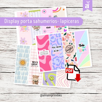 Display Porta sahumerios- lapiceras - Emprendedores