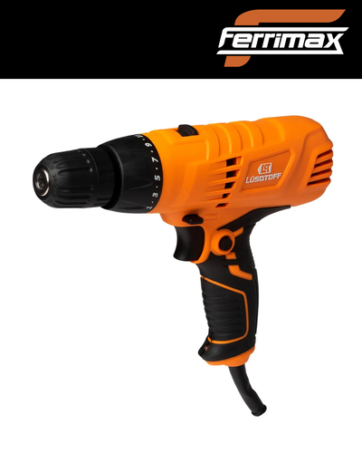 Taladro Atornillador Lusqtoff TAL300-8 Torque 10mm 300W