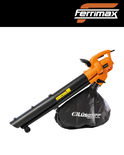 Sopladora Aspiradora Trituradora Lusqtoff SPL2400-8 Hojas y Pasto 2400w