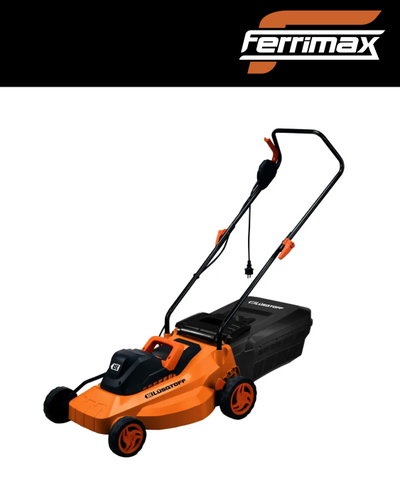 Cortadora de pasto eléctrica Lüsqtoff 1600w LCO-1640B con bolsa recolectora