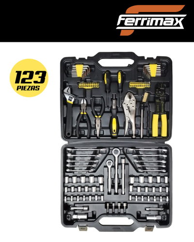 Set de Herramientas Garden Plus 123 Piezas