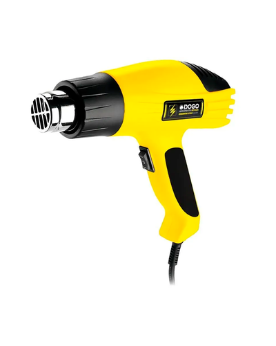 Pistola de Calor Dogo 2000W 380°C - 600°C con 3 Boquillas