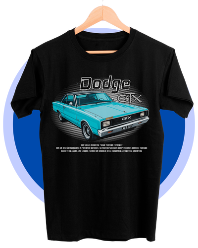 REMERA ESTAMPADA DODGE GTX POLARA