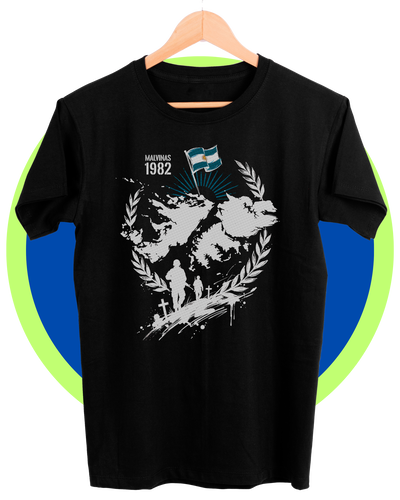 REMERA ESTAMPADA MALVINAS