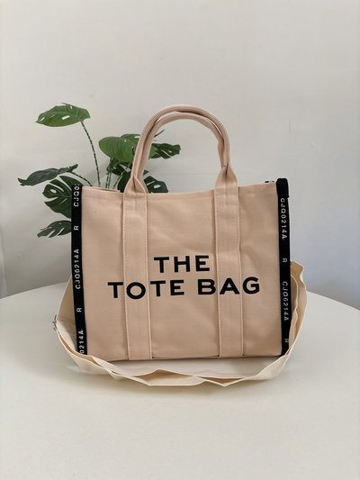 The Tote bag Tela Bi Beige
