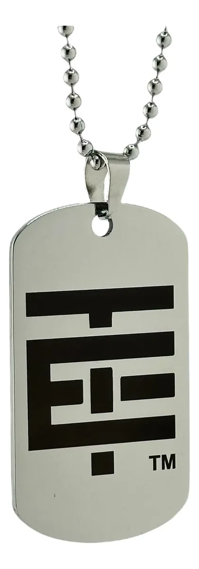 Placa Collar Temach Acero Inoxidable