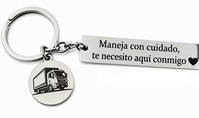 Llavero Maneja Barrita camión