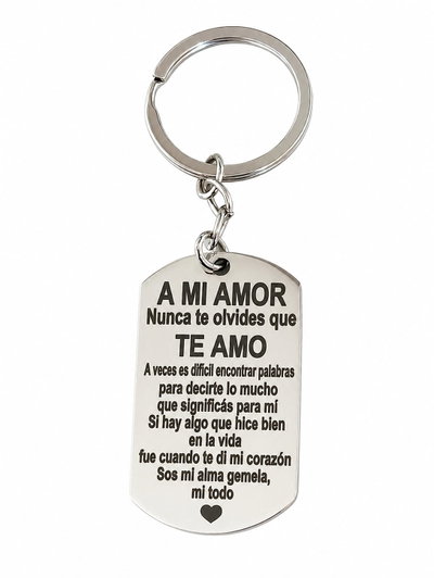 Llavero A MI AMOR Parejas aniversarios