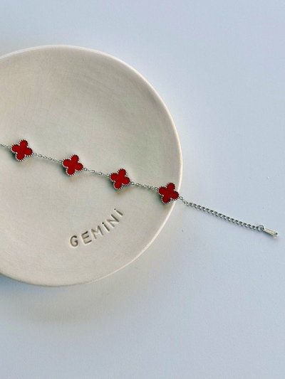 Pulsera VCleef Rojo AQ