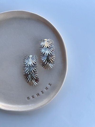 Aros Rosalía Silver