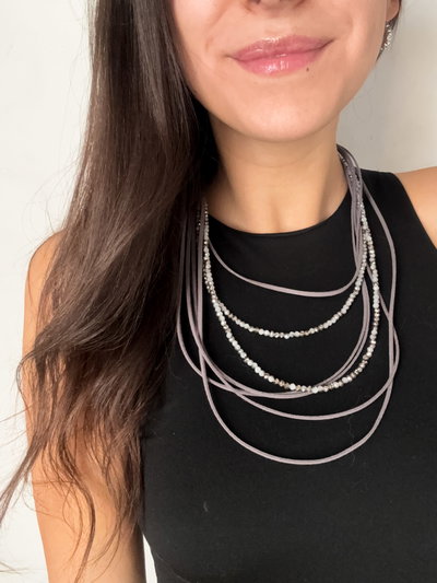 Collar Midnight Gris