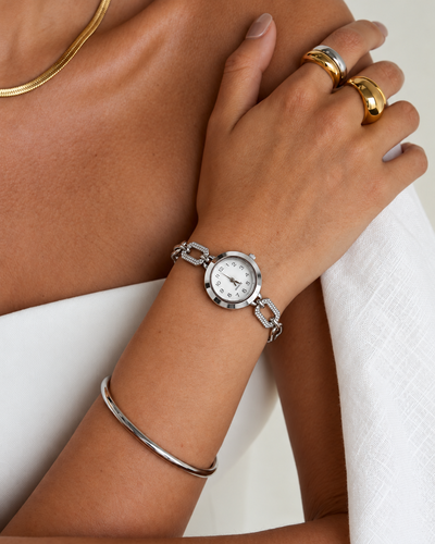 Reloj Camile Plateado